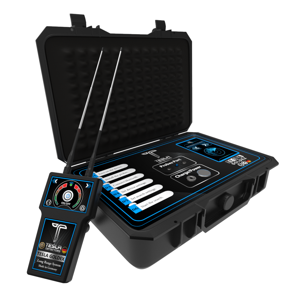 Tesla Goldex Long Range Metal Detector